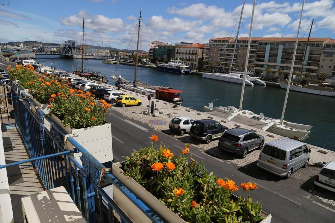 Grand Appartement Sur Canal A 2 Pas Du Centre Ville De Sète Kültér fotó